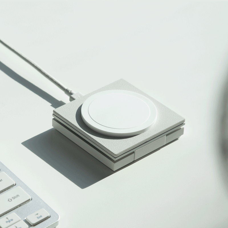 Native Union Rise Solo Qi2 magnetski bežični punjač 15W